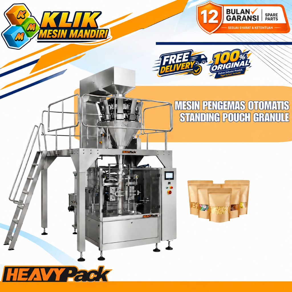 Mesin Sealer Pengemas Otomatis Mesin Packaging Otomatis Kemasan Pouch