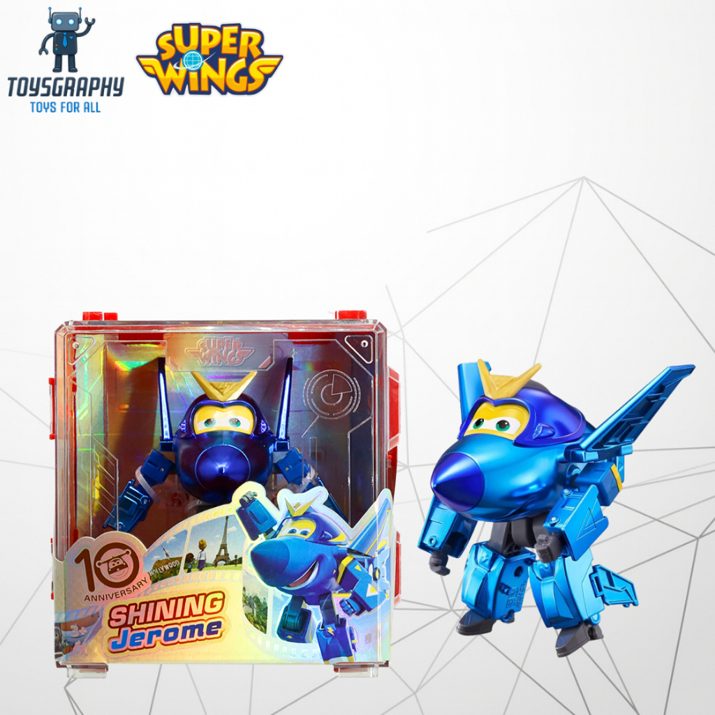 Super Wings 5 Inch Shining Transforming Jerome