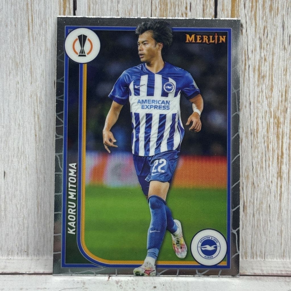 Kartu Bola Mitoma Brighton Topps Merlin Original
