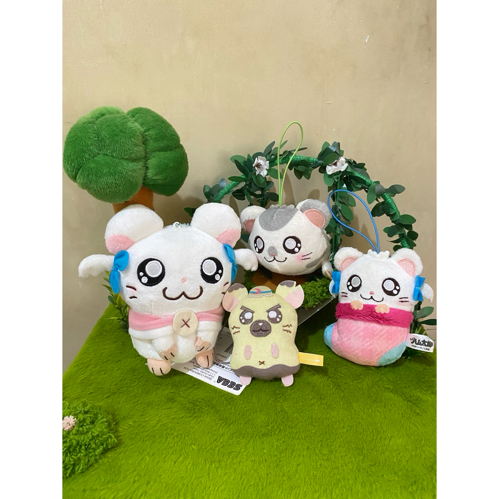 Boneka/Ganci Hamtaro Dkk Original