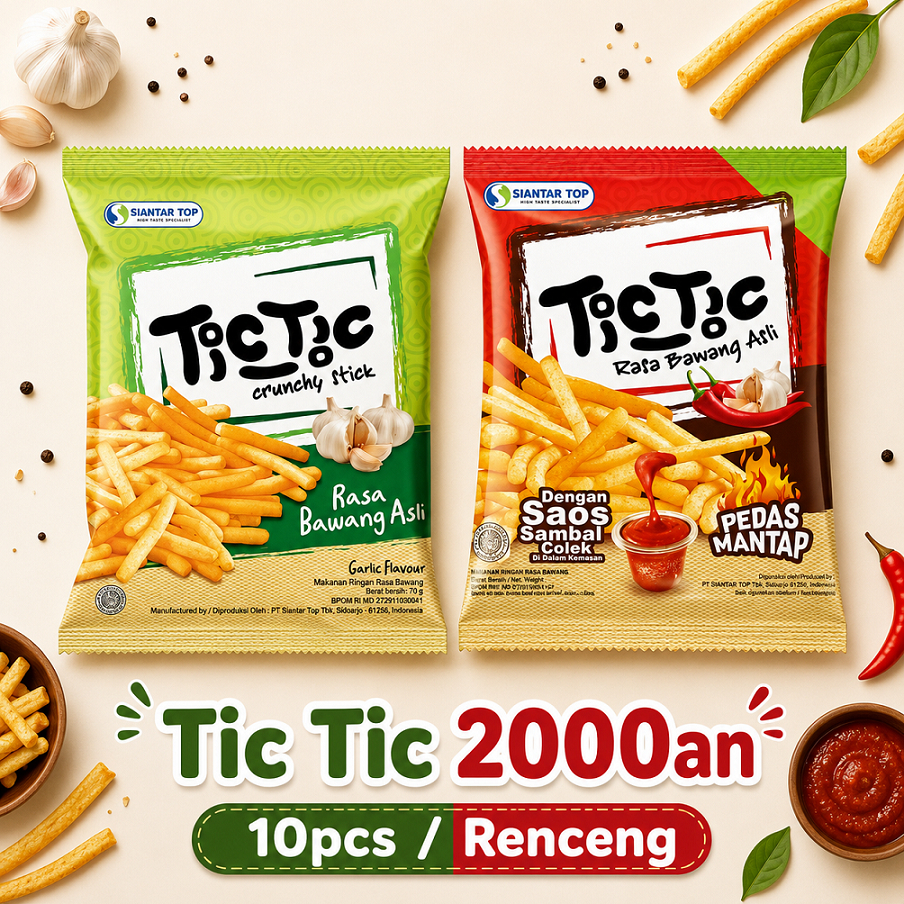 RCG - Tic Tic Stik Bawang 2000an isi 10pcs