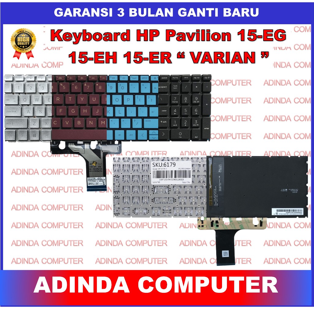 Keyboard HP Pavilion 15-EG 15-EG0000 15-EG1000 15-EG2000 15-EH0000 15-EH1000 Backlight