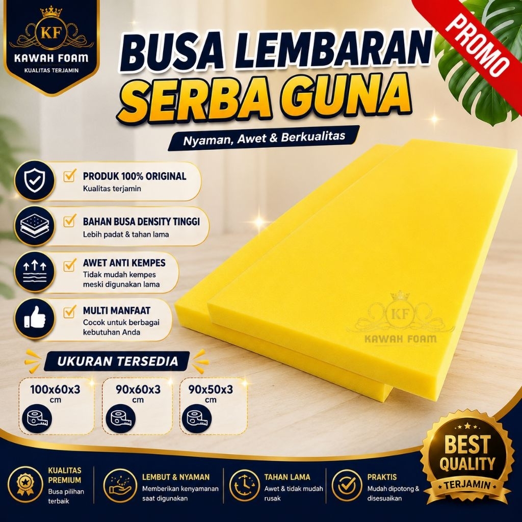 Busa lembaran inoac ukuran busa alas setrika busa matras alas