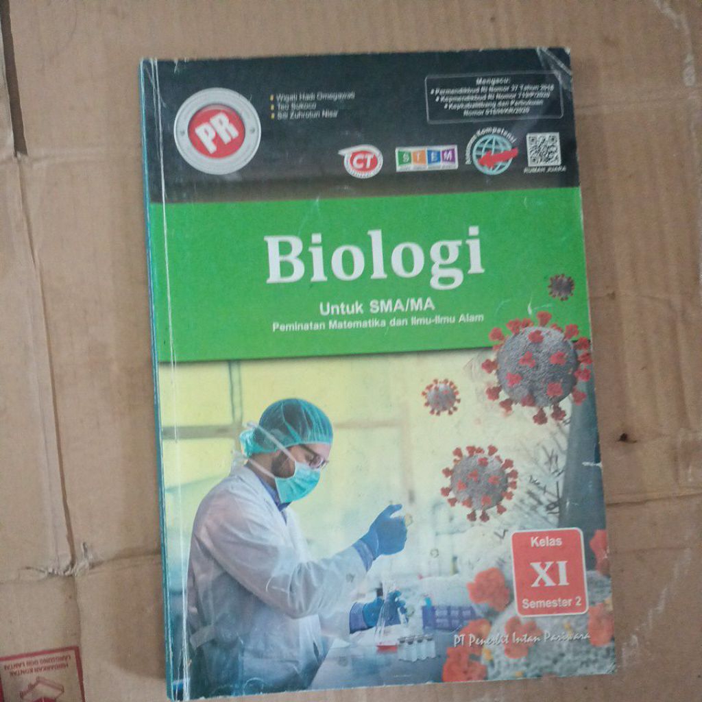 PR BIOLOGI untuk SMA/MA Kelas XI Semester 2