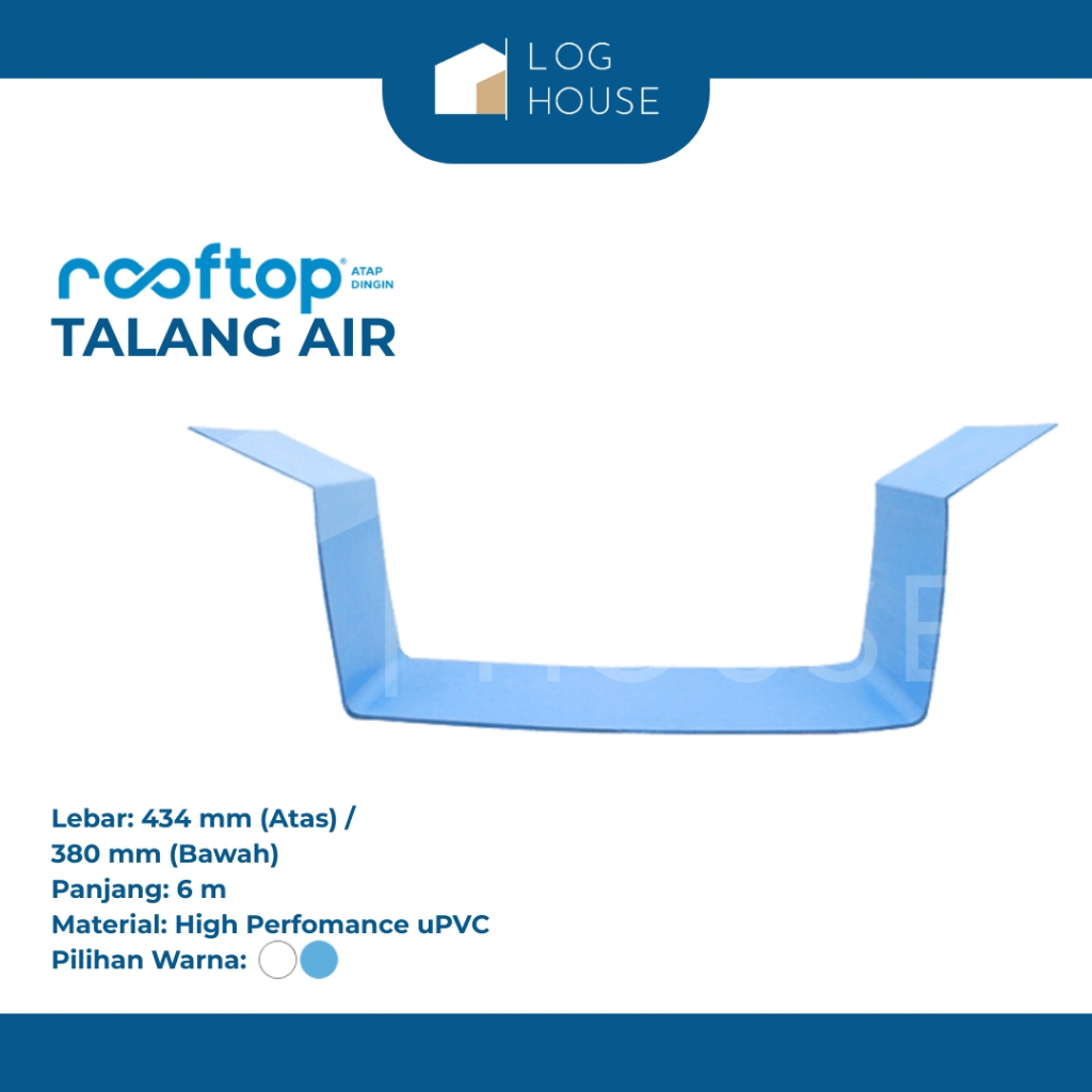 ROOFTOP UPVC TALANG AIR
