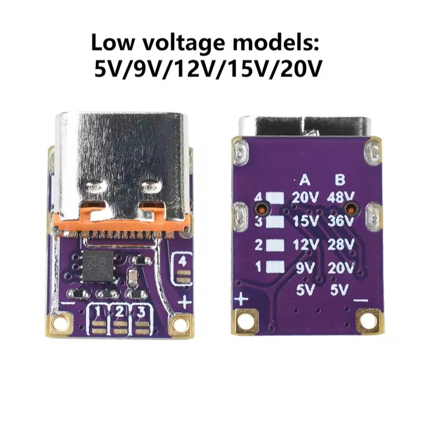 Fast Charging Trigger PD Decoy Module PD 3.0 PD 3.1 QC 3.0