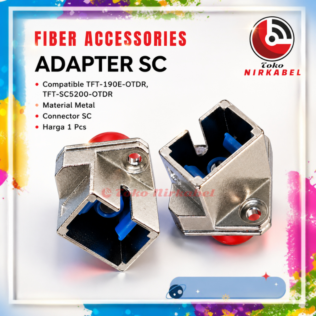 Fiber Optic SC Adapter for Tarmoc TFT-190e-OTDR & TFT-SC5200-OTDR| SC Converter tool FO