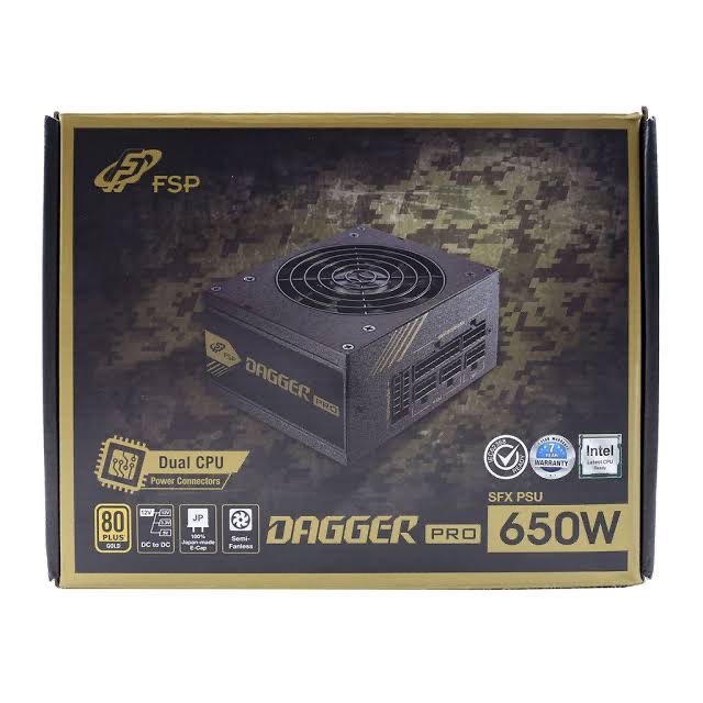 FSP Power Supply SFX 650W Dagger Pro - PSU FSP DAGGER PRO SFX 850W PSU sfx 650w psu 650w sfx psu sfx