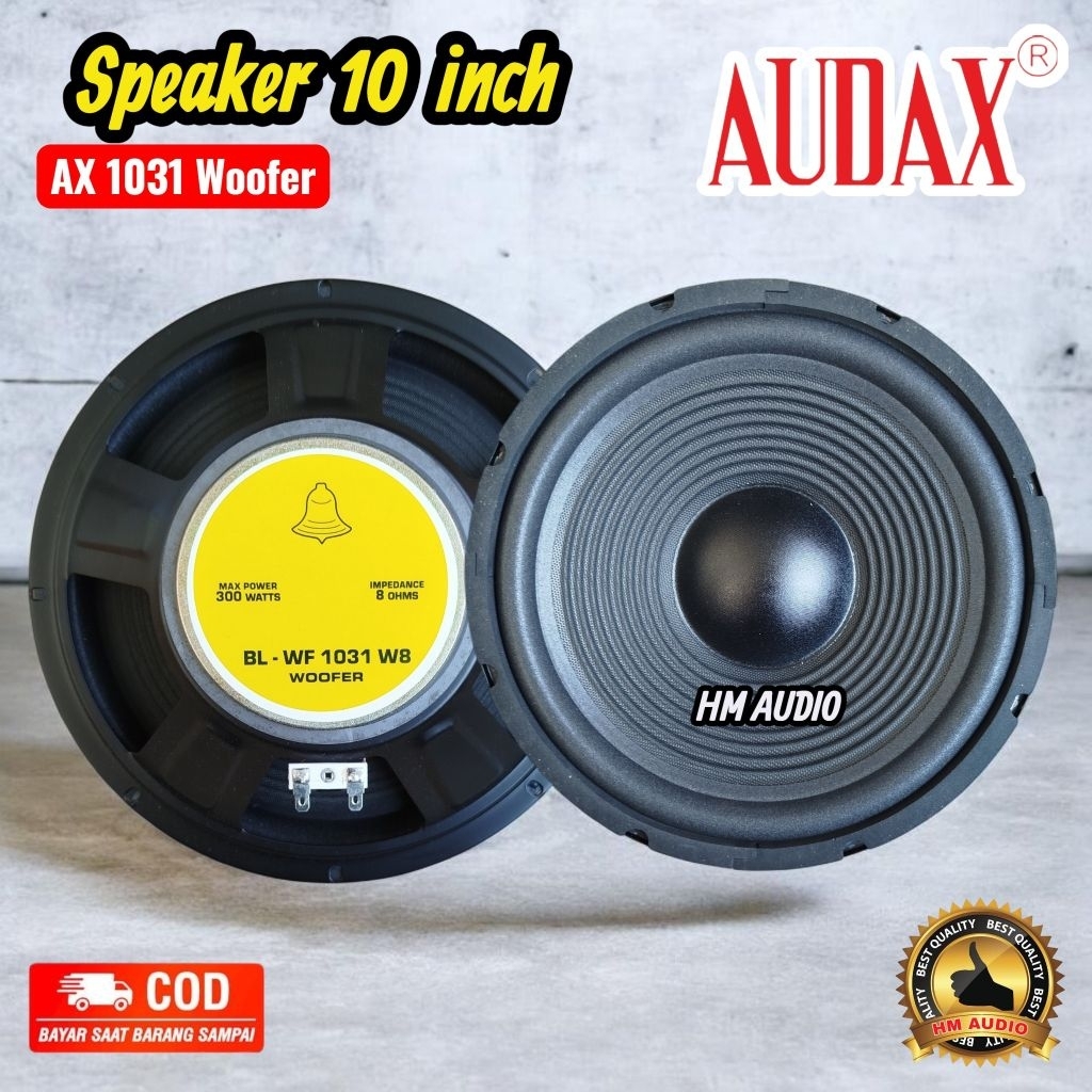 Speaker 10 inch Audax BELL BL WF 1031 W8 Woofer