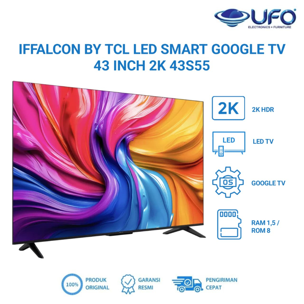 TCL TV 43S55 S55 SMART TV 43Inch