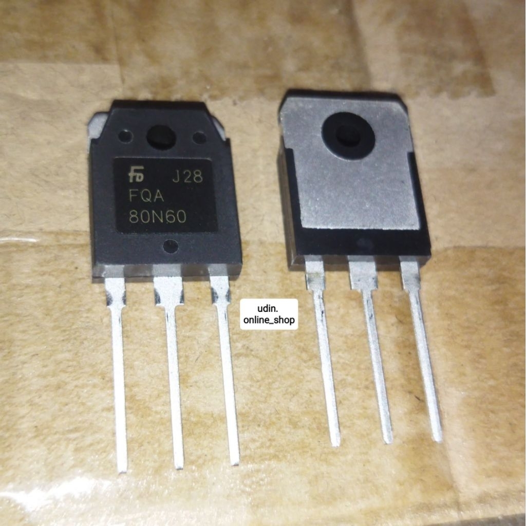 80N60 MOSFET 80 N 60 FET FAIRCHILD BODY BESAR