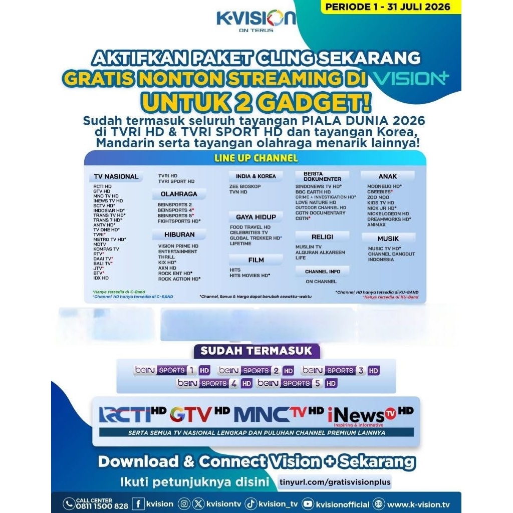 Paket Cling Kvision