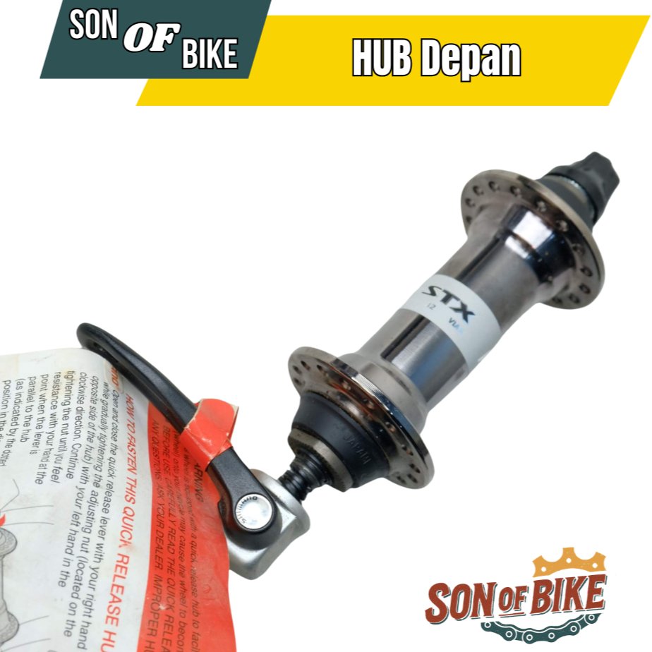 Hub Shimano STX Front 32H-Quick Release