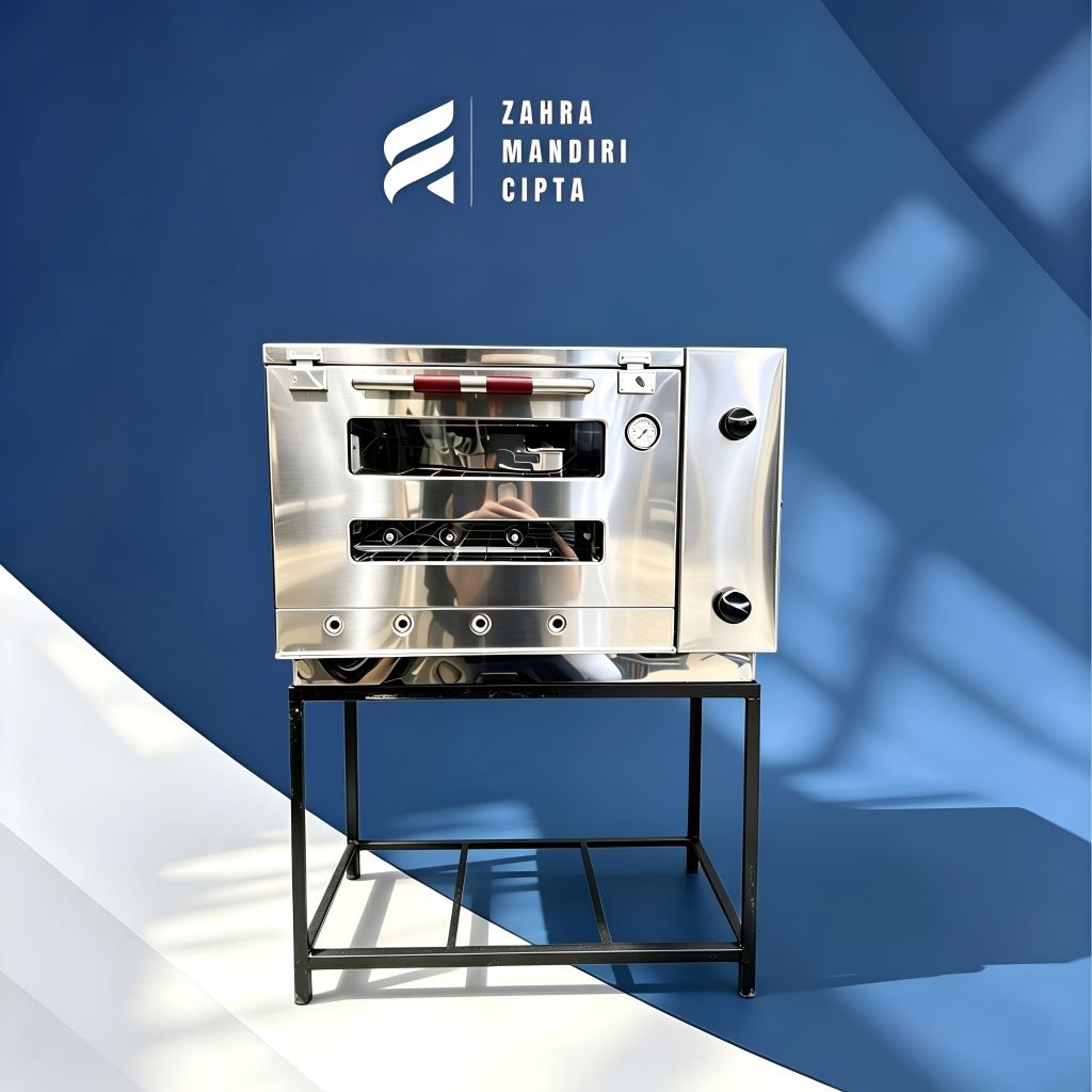 Oven Gas Matic / Berpemantik/ Oven Gas Otomatis | Ukuran 60+15 × 40 × 45 cm
