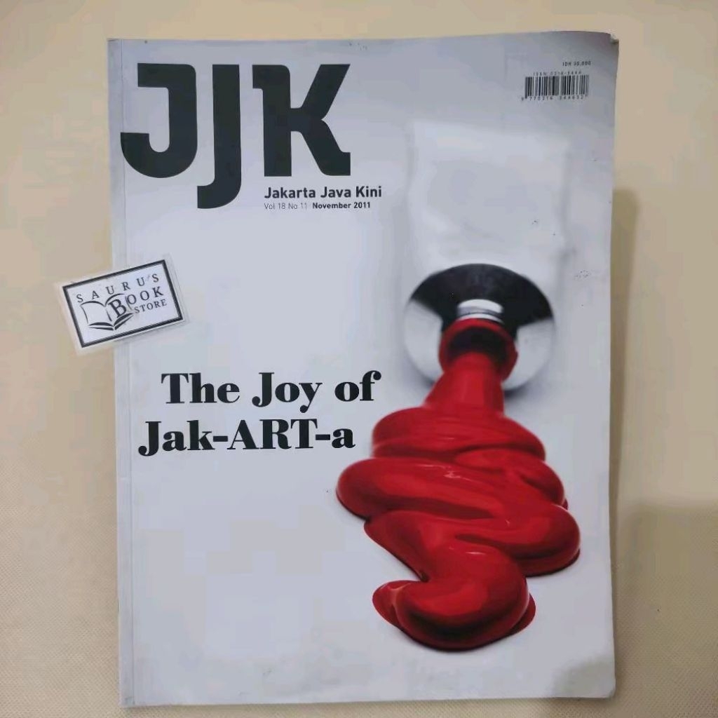 (ORIGINAL) Majalah Jakarta Java Kini - The Joy Of Jak-ART-a (Vol 18 No 11, November 2011)