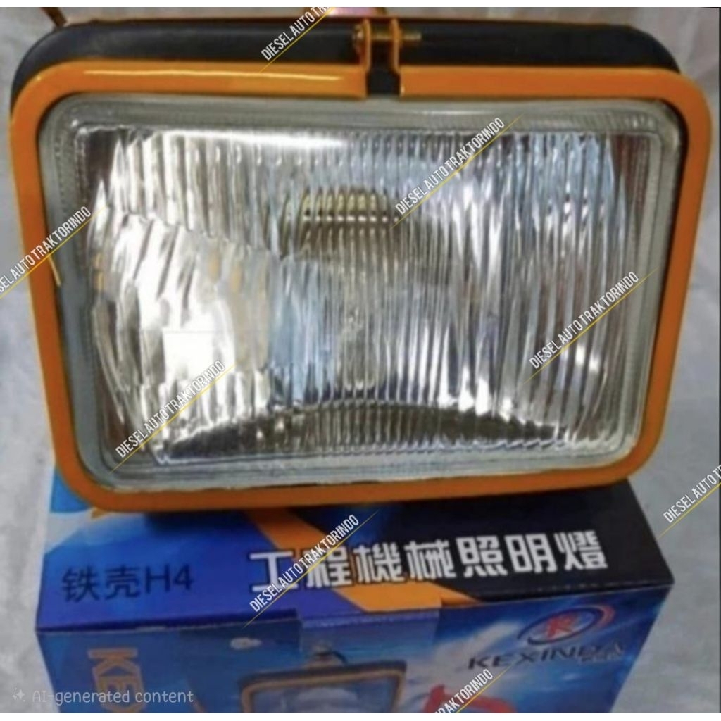 Lampu Kerja LED Tembak Sorot Alat Berat 24V / 12V Cocok Untuk Komatsu Excavator PC200
