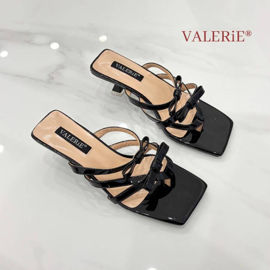 VALERIE Sendal Heels 3cm Anatasha Glossy 36-41