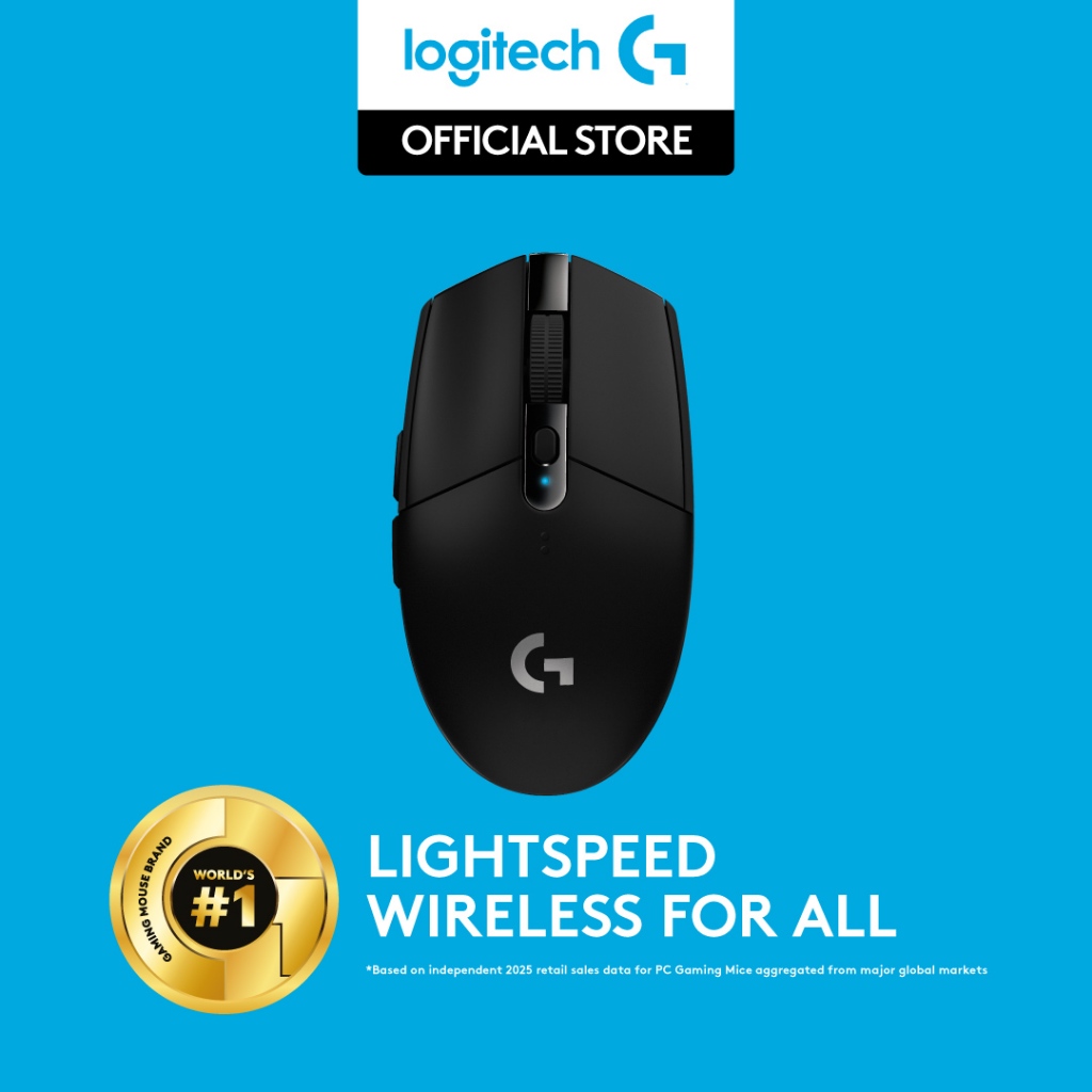 Logitech G305 Lightspeed Mouse Gaming Wireless Sensor 12K DPI