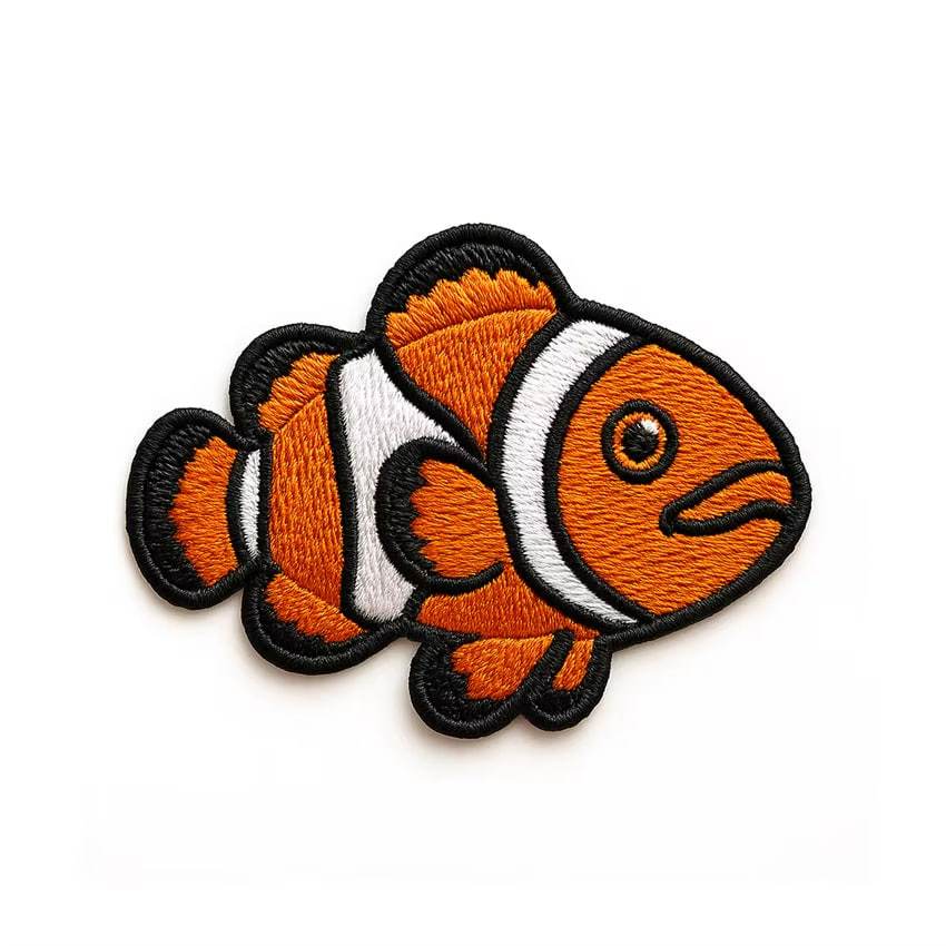 IKAN PATCH BORDIR LOGO EMBLEM EMBROIDERY RBC