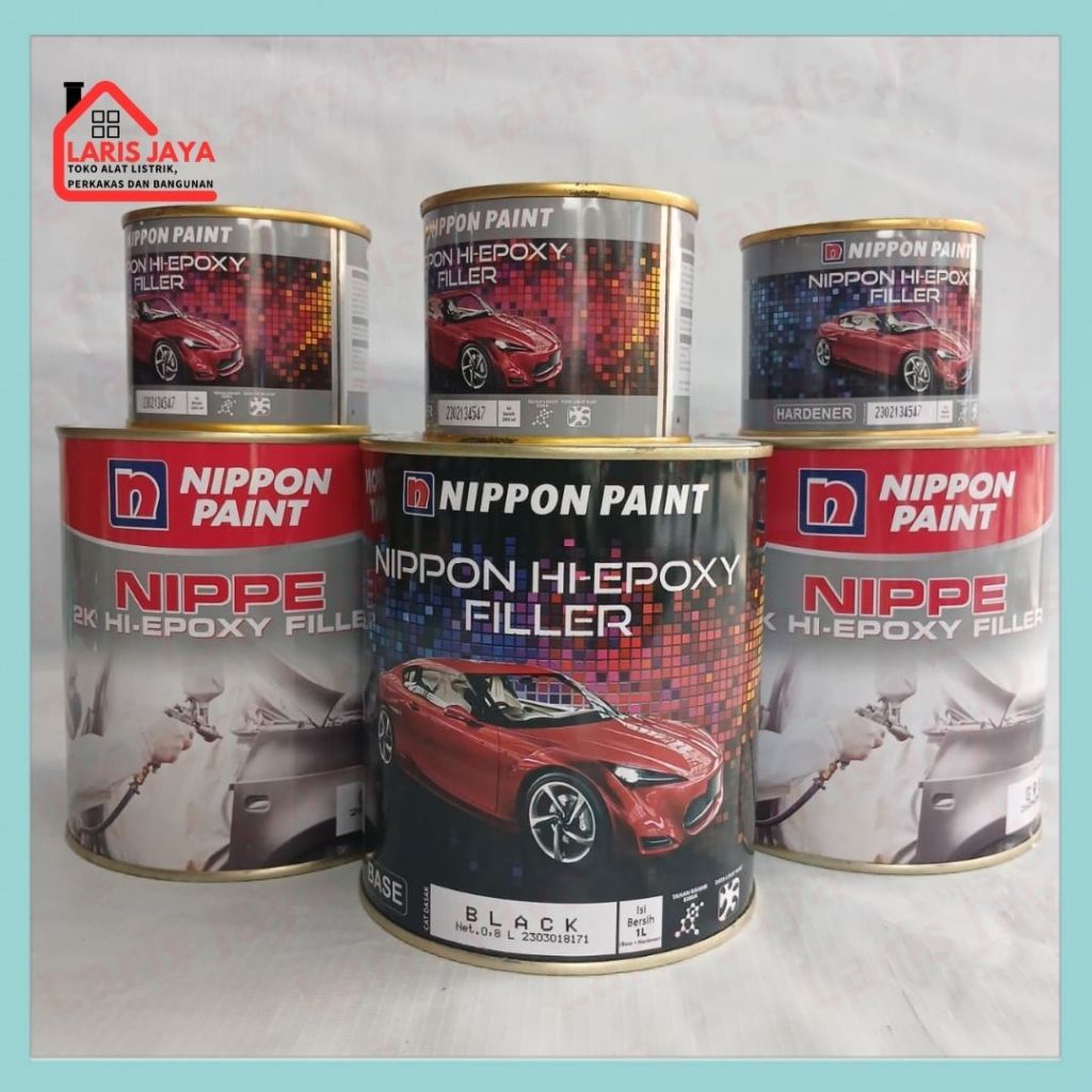 Nippon Paint Hi-Epoxy Filler Cat Dasar Epoxy 2 Komponen Mudah Diaplikasikan