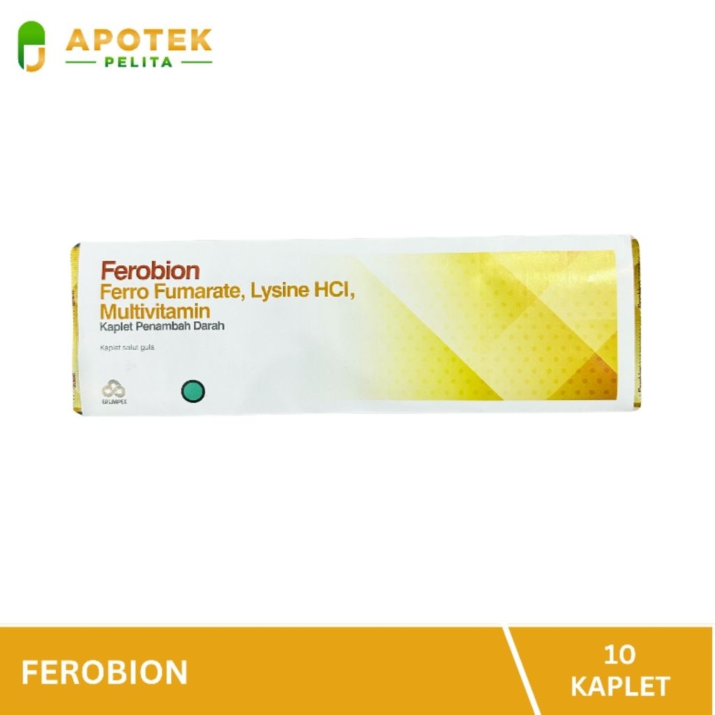 Ferobion untuk Mengatasi Anemia (10 kaplet)