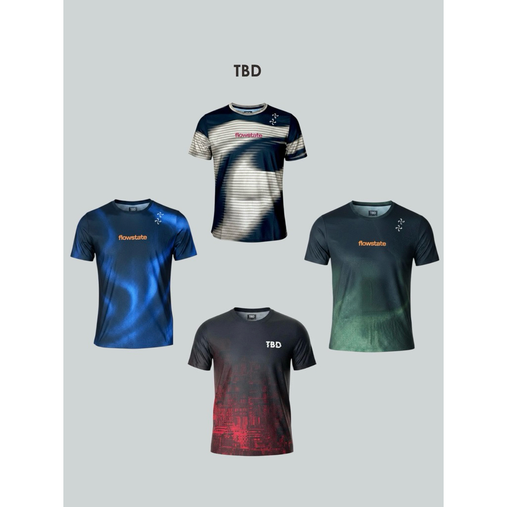 running jersey TBD Tshirt performance baju lari run