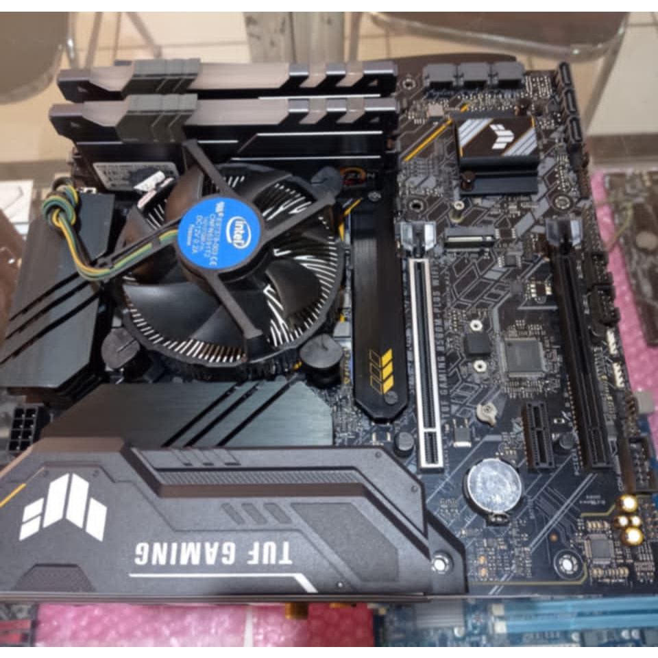 paketan intel core i5 11400f motherboard tuf gaming b560m plus wifi