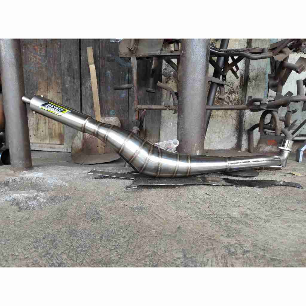 Knalpot SMR F1zr Yypang Stainless Leher Standar