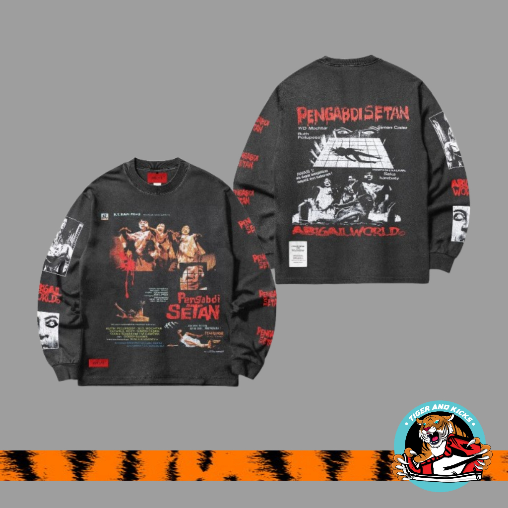 Abigail Clothing Pengabdi Setan Longsleeve T-Shirt
