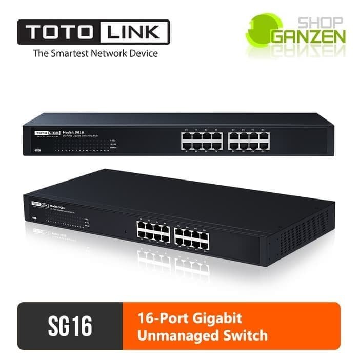 TOTOLINK SG16 SWITCH 16PORT GIGABIT