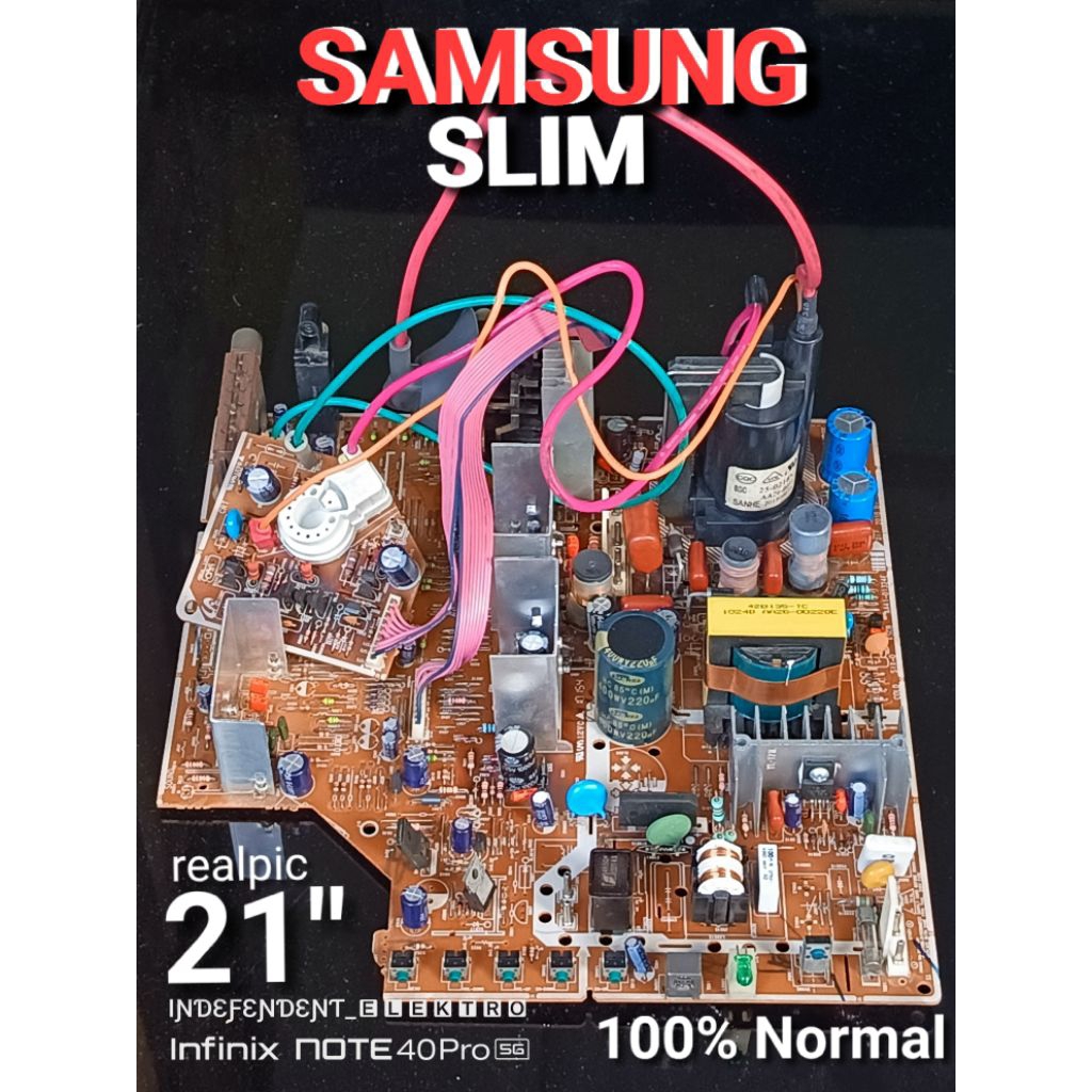 Mesin Tv Samsung   Mesin Tv samsung slim 21inchi   Mesin Tv samsung 21in   Mesin Tv bekas normal