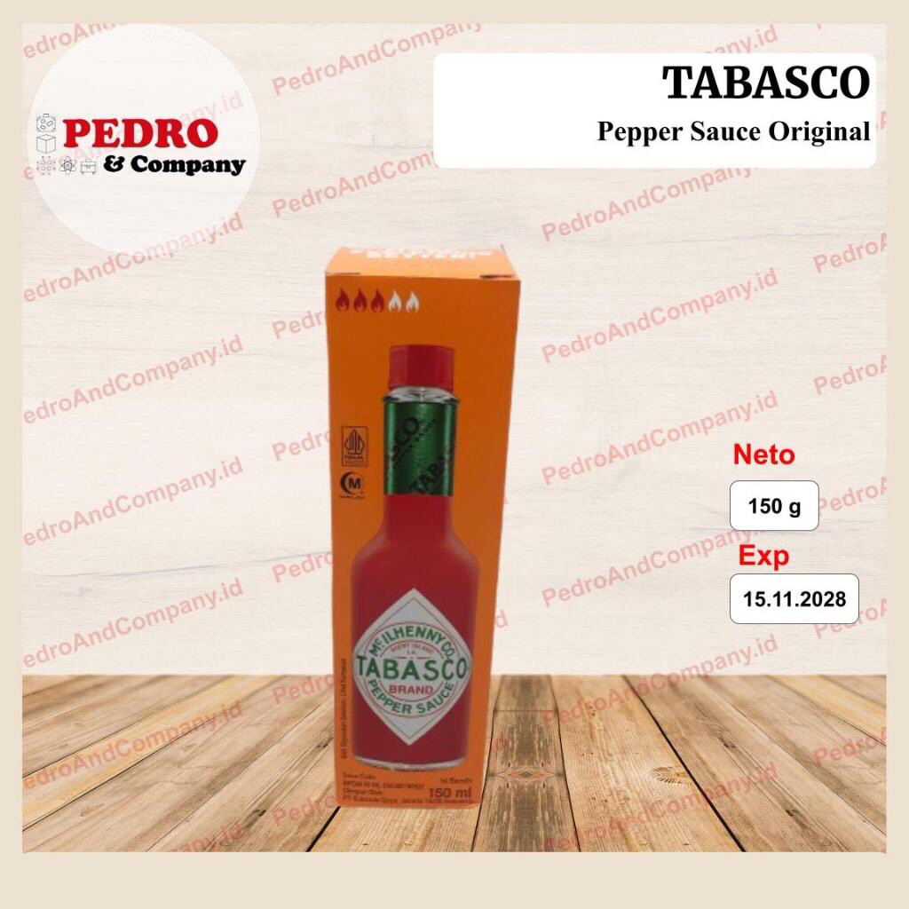 Tabasco - Pepper sauce original/ saos cabe (150 gr)