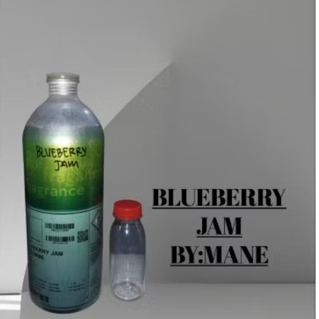 BLUEBERRY JAM BY:MANE REPACK 100ML MURNI BIBIT
