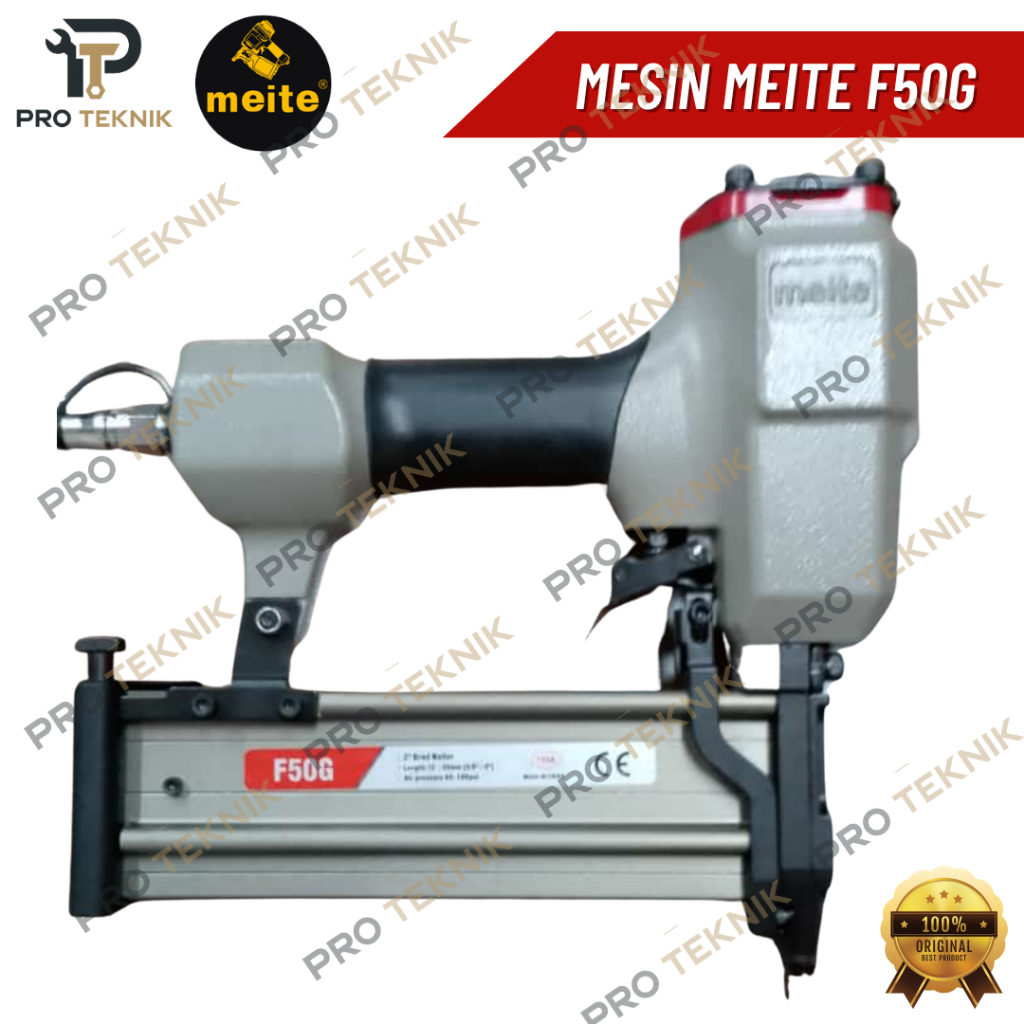F50G Gun Paku Tembak Meite / Gun Air Nailer / Mesin Staples / Gun F50 Meite / Pneumatic Air Nailer