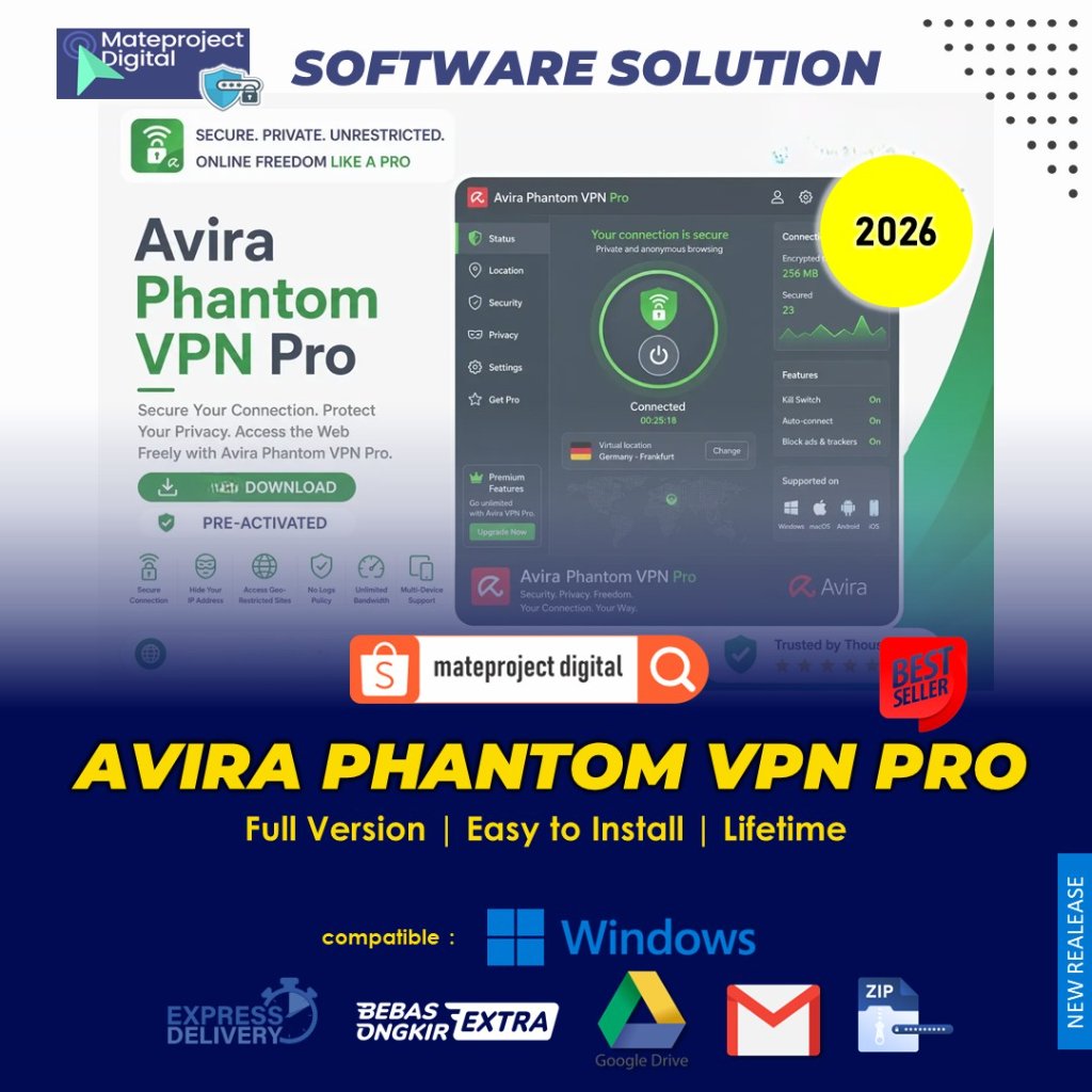 Avira Phantom VPN Pro 2.47 Full Software