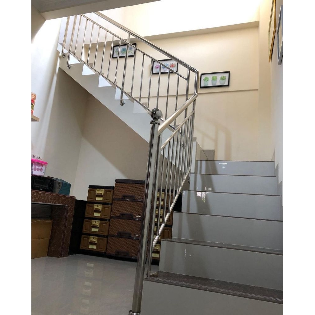 Railing Tangga full stainless bandung cimahi garut anti karat