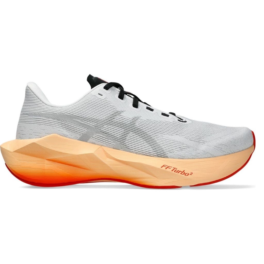 ASICS NOVABLAST 6 WHITE/ORANGE ORIGINAL SEPATU RUNNING BIG SIZE 46