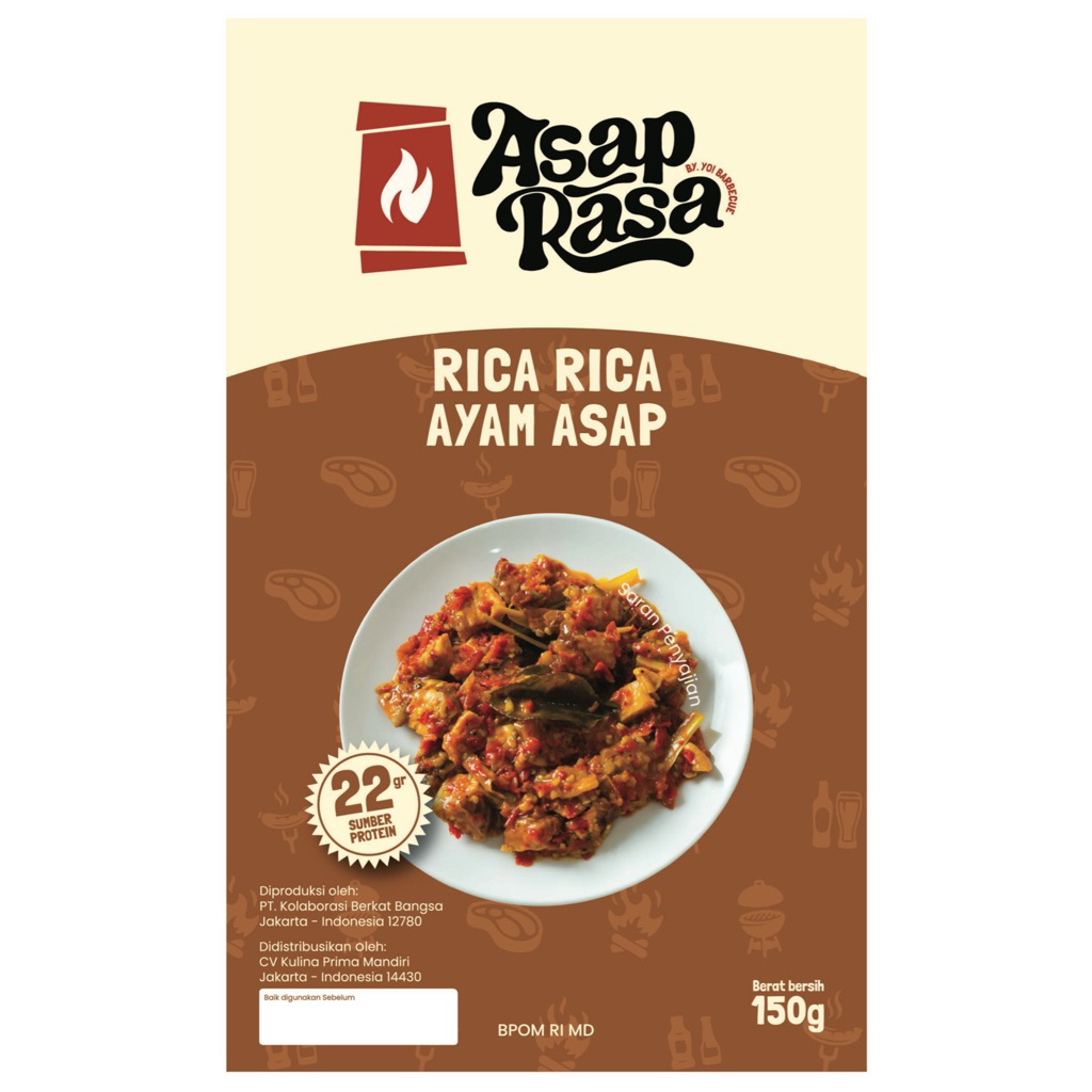 Rica Rica Ayam Asap ( Asap Rasa )