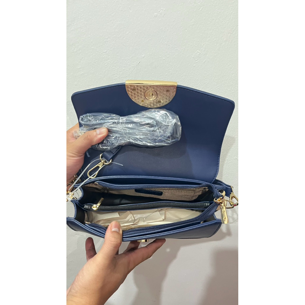 Tas Wanita Merk Emsio By Elizabeth Preloved Warna Biru