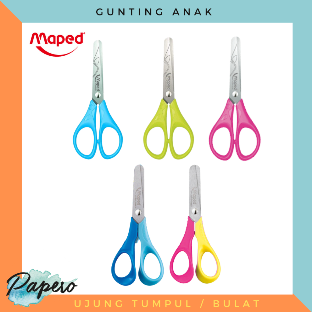 Gunting Anak Ujung Bulat Maped N1024