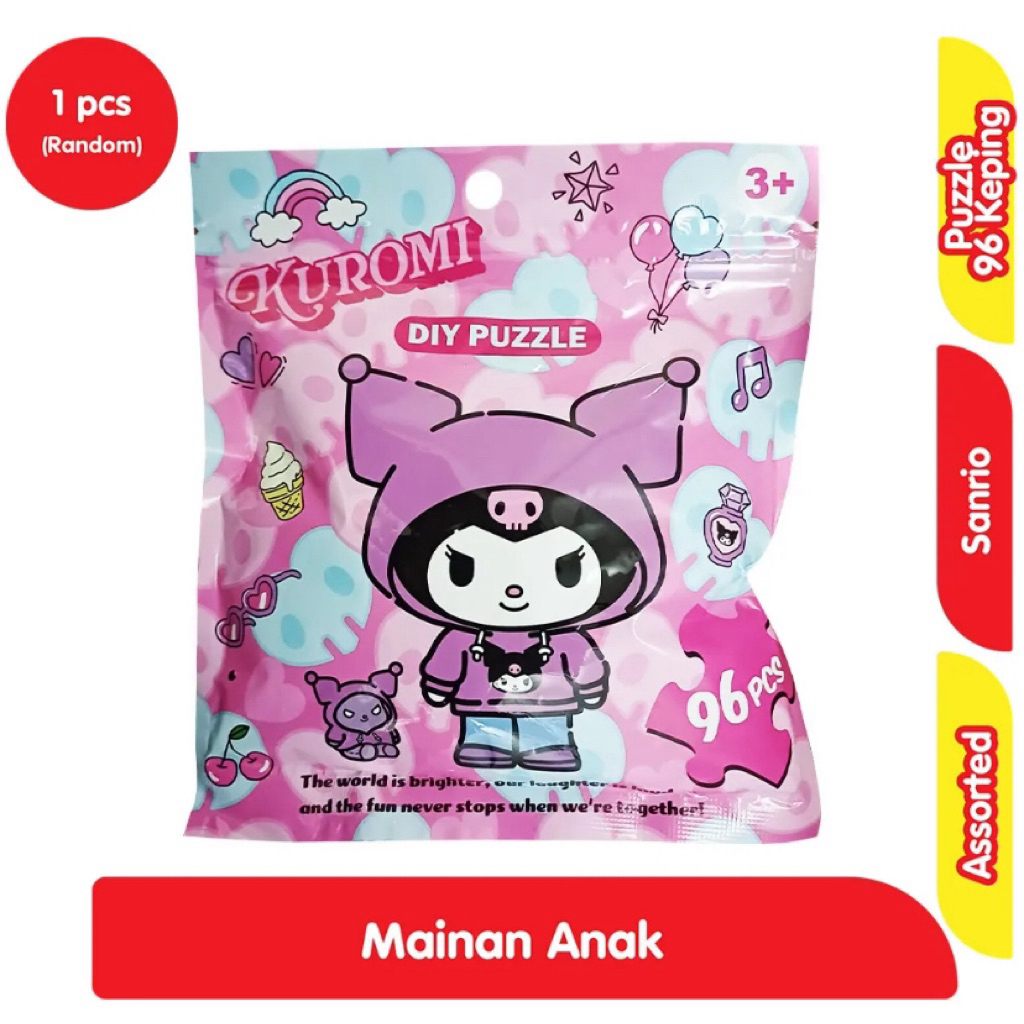 Alfamart Sanrio Puzzle Mainan Anak Assorted