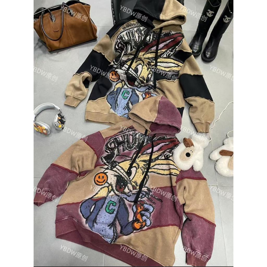 YBDW ORIGINAL PATCHWORK BUGS BUNNY HOODIE