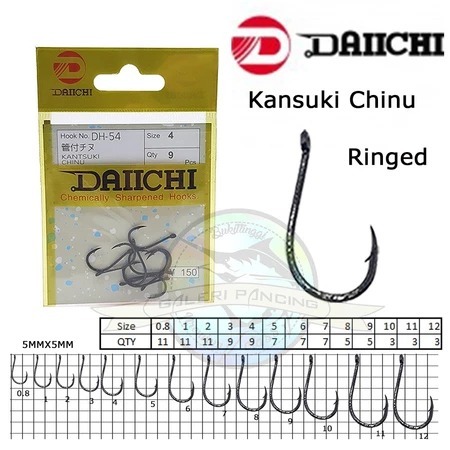 Mata Kail Pancing Daichi DH-54 Kantsuki Chinu DH54