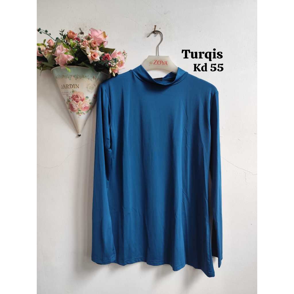 ZOYA INNER AGAVE TURQIS INNER TUNIK INNER BAJU