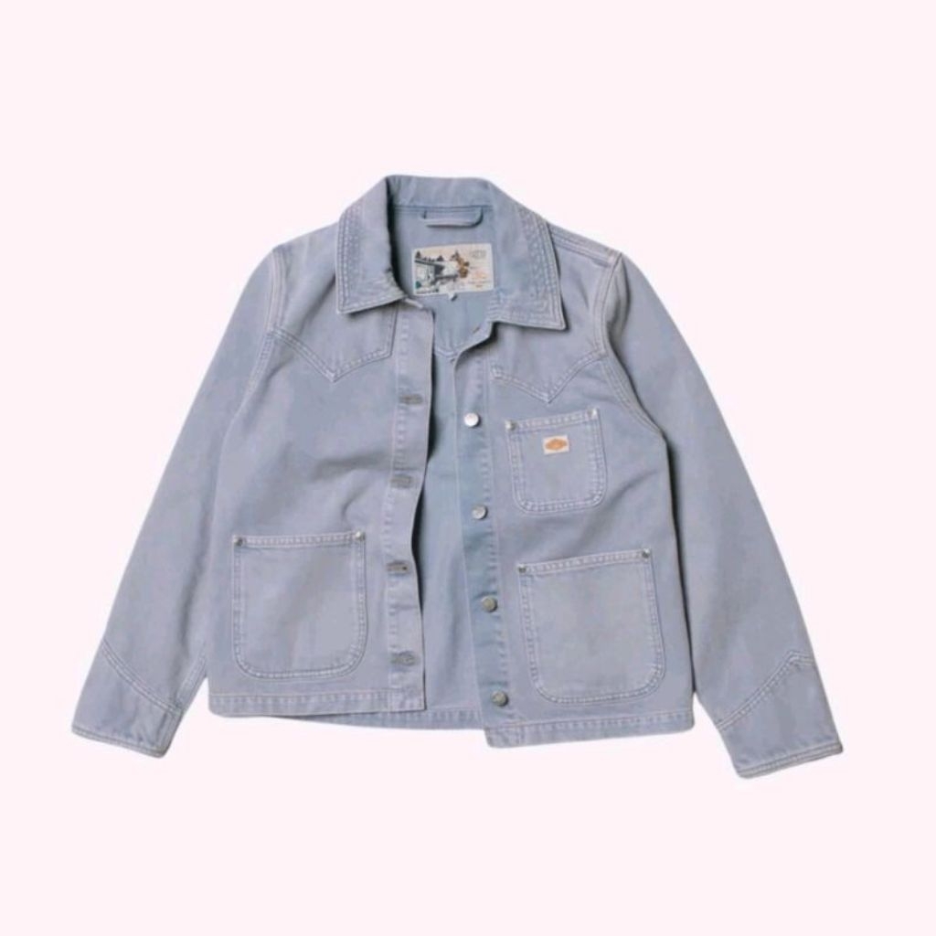 NUDIE JEANS CO - NUDIE WOMEN'S KLARA WORKER JACKET - PURPLE MIST