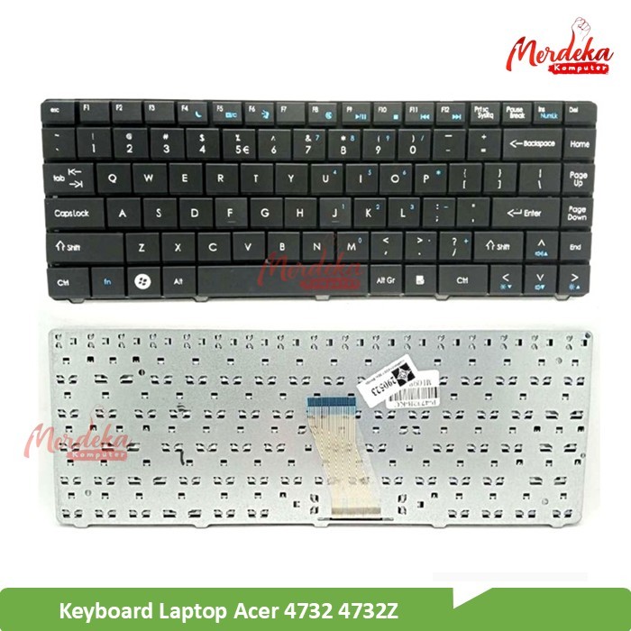Keyboard Laptop Acer 4732 4732Z Hitam