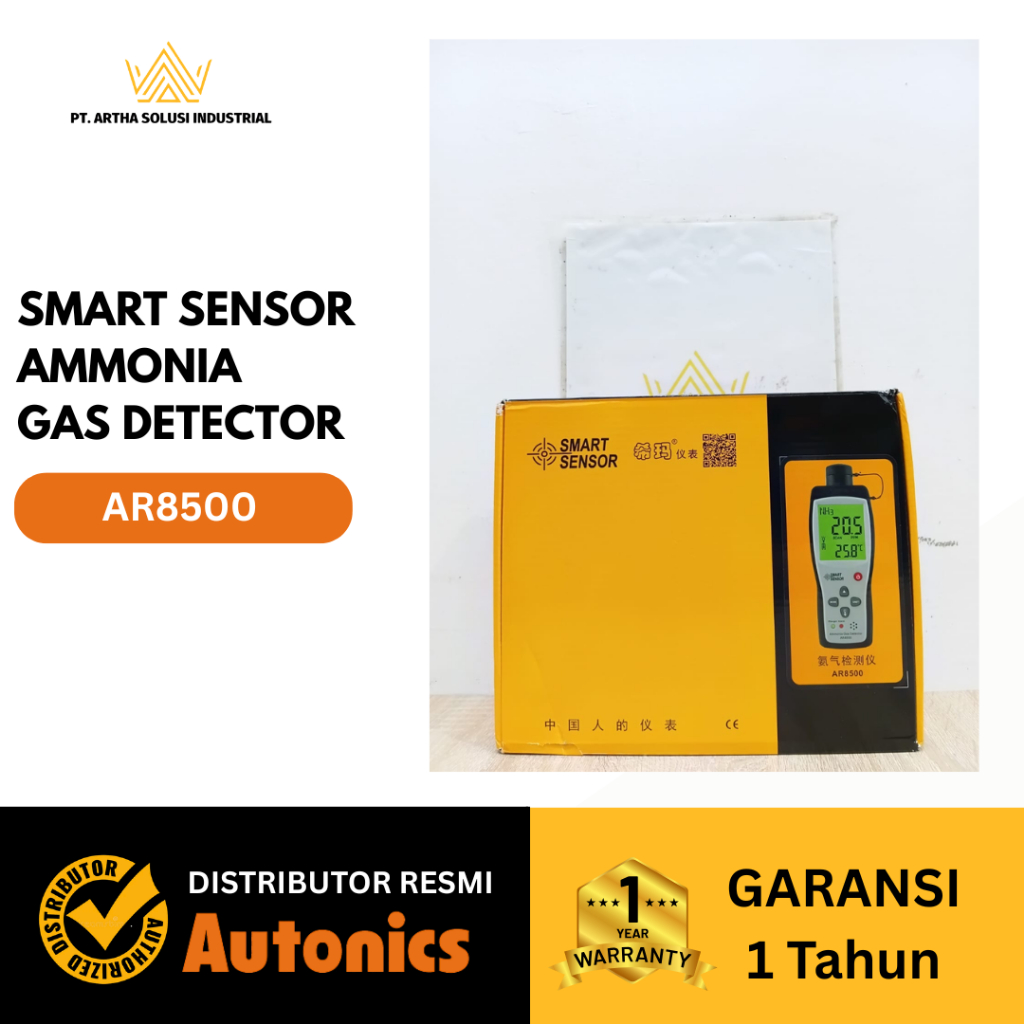 [MOHON KONF] SMART SENSOR AMMONIA GAS DETECTOR AR8500