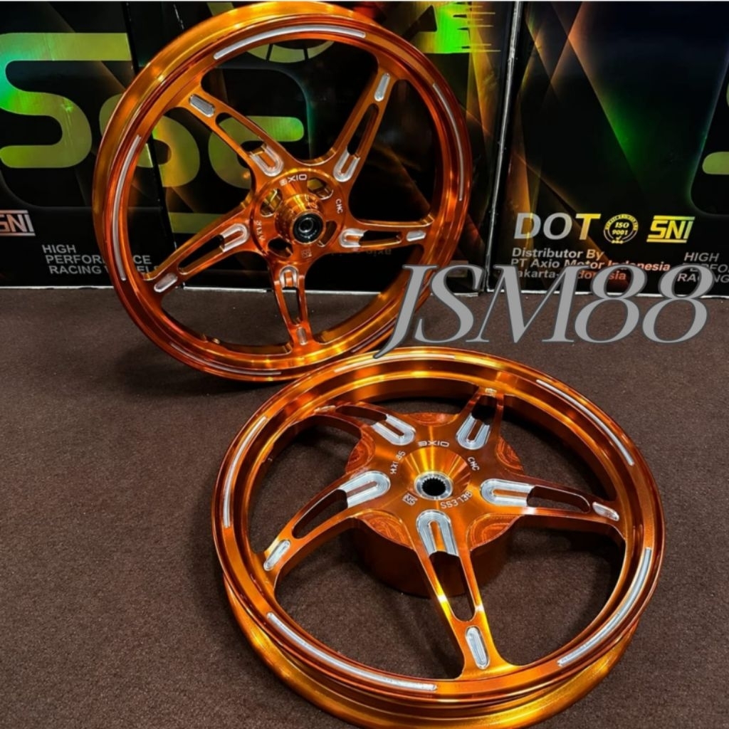 Velg Racing Axio Bintang Mio Sporty Mio Smile Mio J Mio soul gt 115 Fino / Pelek Racing Axio Mio Spo