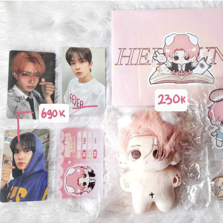 pc photocard enhypen heeseung evan hoodie bene shopee dd yzy qingdao uni bdc doll 10cm pittyhee batc