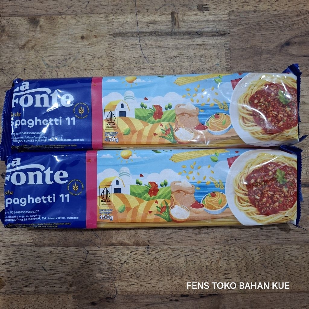 LA FONTE SPAGHETTI 450 GR / LA FONTE SPAGHETTI-11